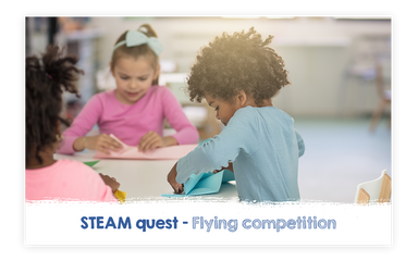 Use your STEAM skills to design your own paper airplane!