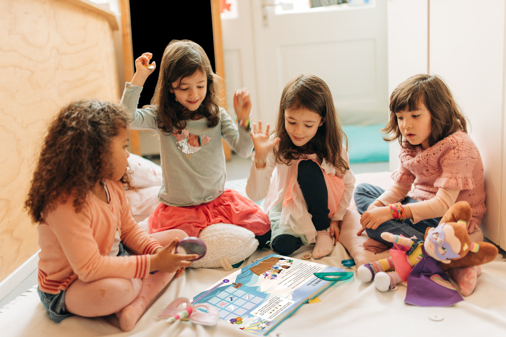 Children playing with SuperQuesters